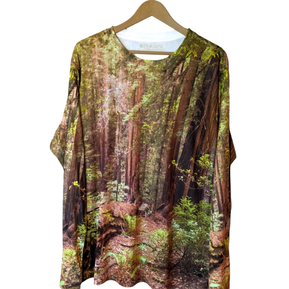 Long sleeve camouflage shirt